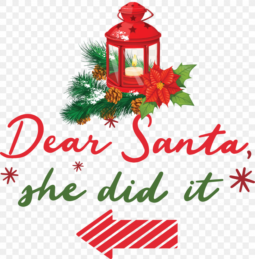Dear Santa Santa Claus Christmas, PNG, 2952x3000px, Dear Santa, Christmas, Christmas Day, Christmas Ornament, Christmas Ornament M Download Free