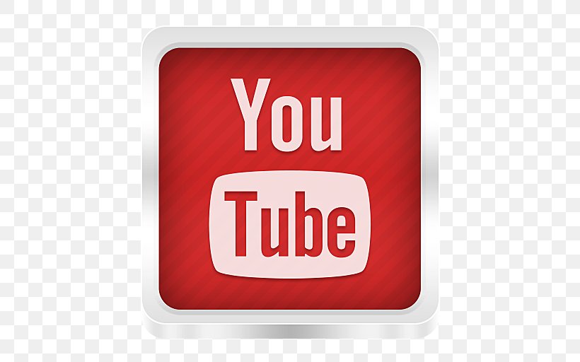 YouTube Logo Social Media, PNG, 512x512px, Youtube, Brand, Facebook, Logo, Red Download Free