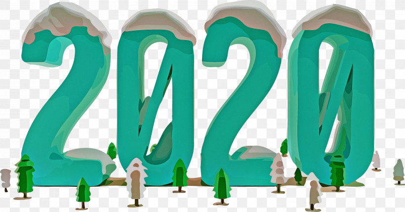 Happy New Year 2020 Happy 2020 2020, PNG, 3344x1752px, 2020, Happy New Year 2020, Games, Green, Happy 2020 Download Free