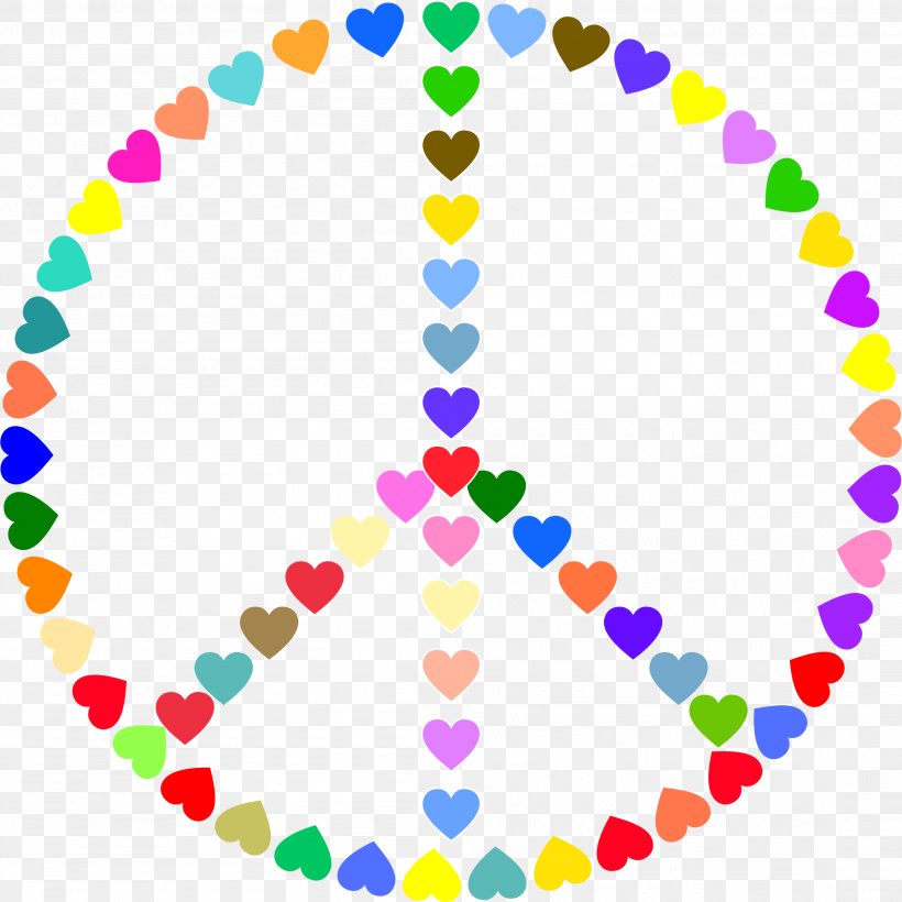 Peace Symbols Free Content Clip Art, PNG, 2204x2206px, Peace Symbols, Area, Color, Free Content, Heart Download Free