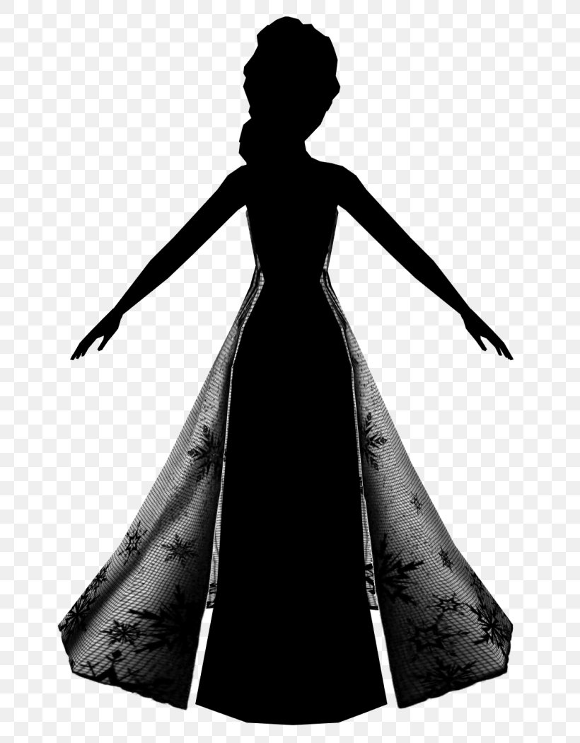 Gown Shoulder Silhouette, PNG, 700x1050px, Gown, Black, Blackandwhite, Clothing, Costume Design Download Free