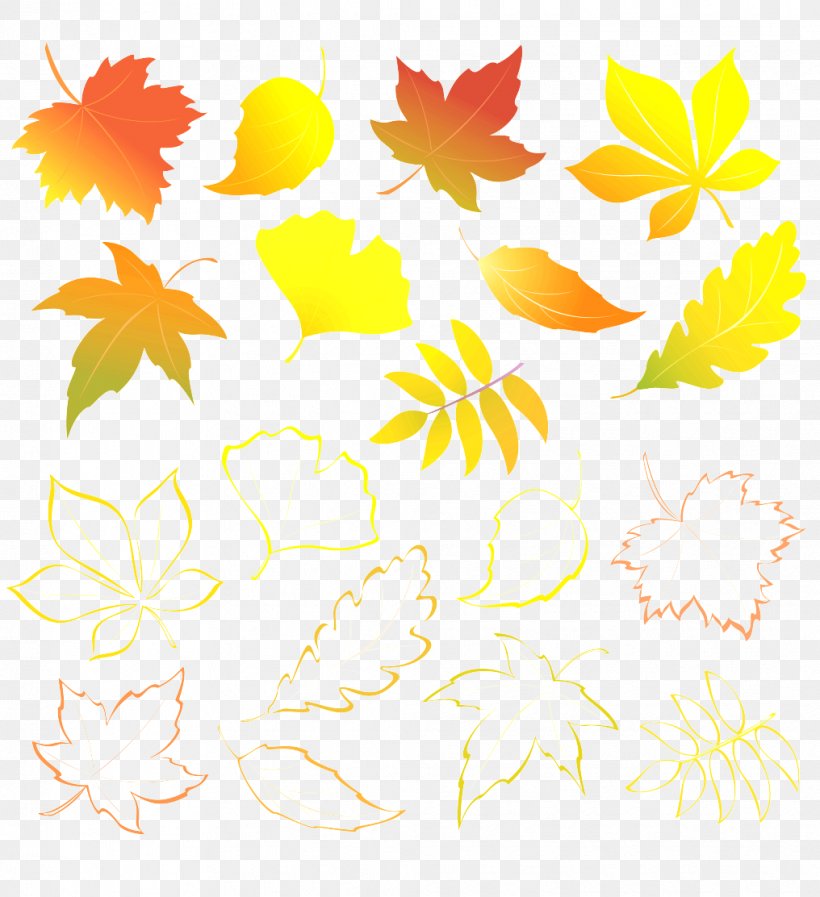 Leaf Yellow Tree Plant Clip Art, PNG, 1016x1112px, Leaf, Pedicel, Plant, Tree, Yellow Download Free