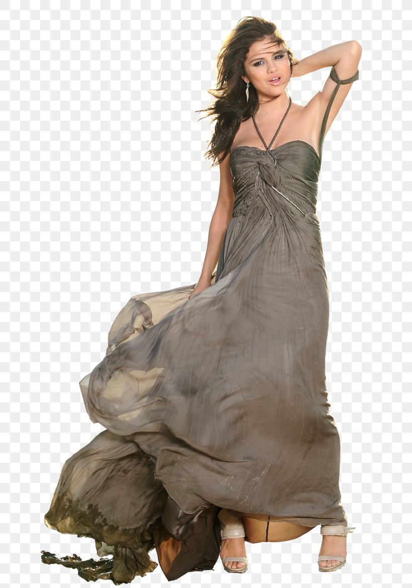 Selena Gomez A Year Without Rain Cocktail Dress Gown, PNG, 684x1169px, Watercolor, Cartoon, Flower, Frame, Heart Download Free