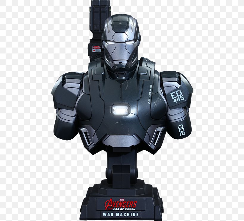 War Machine Iron Man Ultron Marvel Cinematic Universe Spider-Man, PNG, 480x744px, War Machine, Avengers Age Of Ultron, Avengers Infinity War, Bust, Hot Toys Limited Download Free