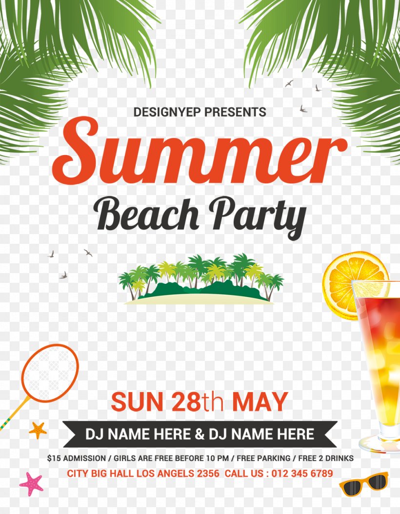 Blenheim Free Party Flyer Beach, PNG, 1000x1286px, Blenheim, Advertising, Area, Beach, Birthday Download Free
