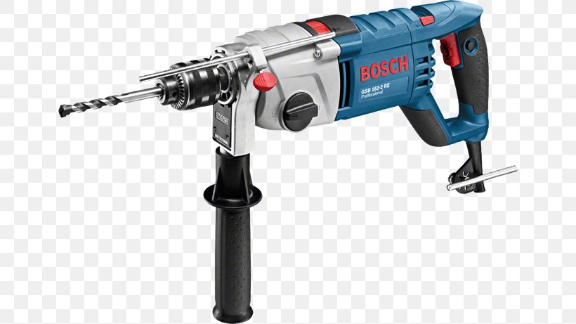 Bosch Professional GSB 162-2 RE 1-speed-Impact Driver 1500 W Incl Augers Hammer Drill Tool SDS, PNG, 654x461px, Augers, Bosch, Chuck, Drill, Hammer Drill Download Free