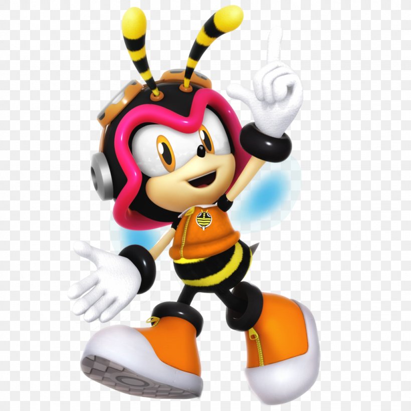 Charmy Bee Espio The Chameleon Shadow The Hedgehog Sonic The Hedgehog Knuckles The Echidna, PNG, 1024x1024px, Charmy Bee, Art, Bee, Blaze The Cat, Character Download Free