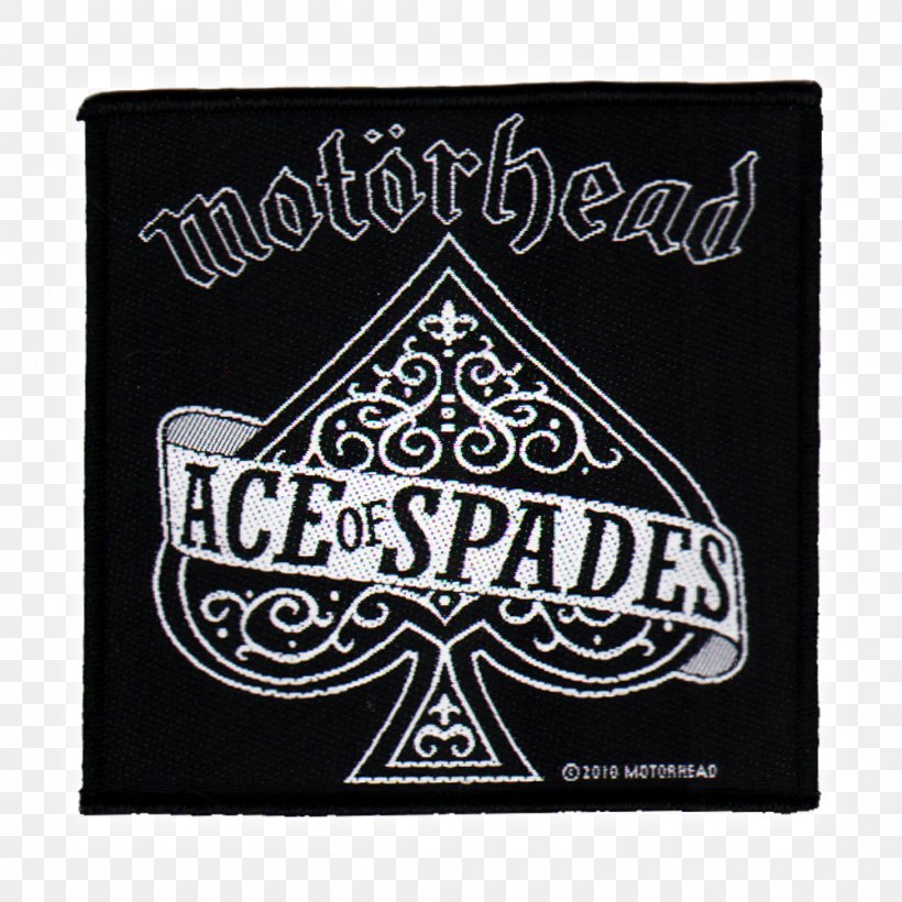 Motörhead Ace Of Spades (Live In Munich 2015) Heavy Metal Hammered, PNG, 1000x1000px, Motorhead, Ace Of Spades, Black, Brand, Canvas Download Free