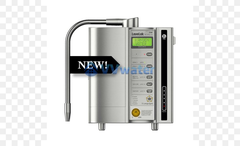 Water Ionizer Water Filter Machine Alkaline Diet, PNG, 500x500px, Water Ionizer, Air Ioniser, Alkaline Diet, Drinking Water, Electrolysis Download Free