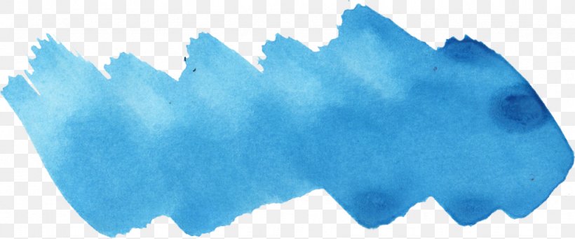 Watercolor Painting Paintbrush, PNG, 1024x428px, Watercolor Painting, Aqua, Art, Azure, Blue Download Free