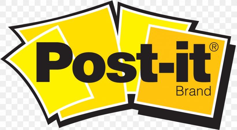 Post-it Note Paper Logo Adhesive Tape Organization, PNG, 1024x563px, Postit Note, Adhesive, Adhesive Tape, Advertising, Area Download Free