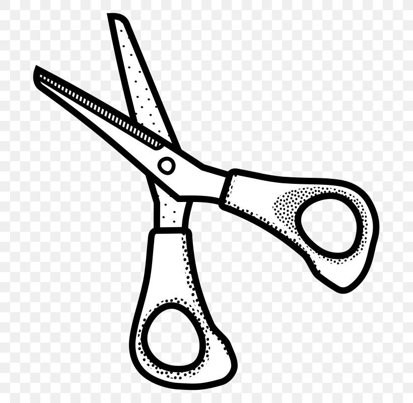 Scissors Clip Art, PNG, 739x800px, Scissors, Black And White, Drawing, Hair Shear, Haircutting Shears Download Free