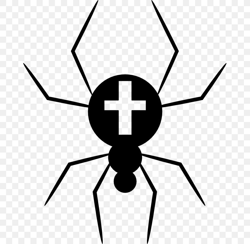 Spider Clip Art, PNG, 667x800px, Spider, Area, Artwork, Black, Black And White Download Free