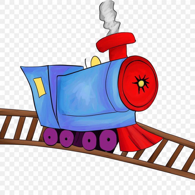 Train Rail Transport Track Clip Art, PNG, 2000x2000px, Train, Art, Artwork, Cartoon, Fictional Character Download Free