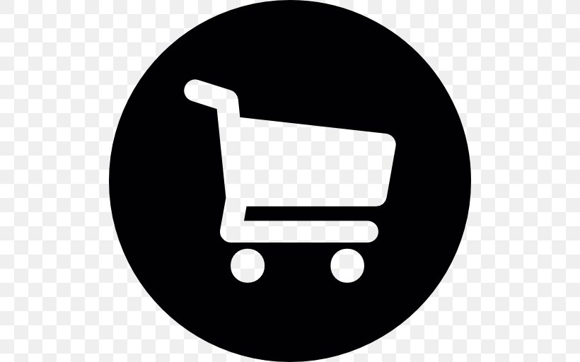 Shopping Cart Retail, PNG, 512x512px, Shopping Cart, Black And White, Brand, Button, Ecommerce Download Free