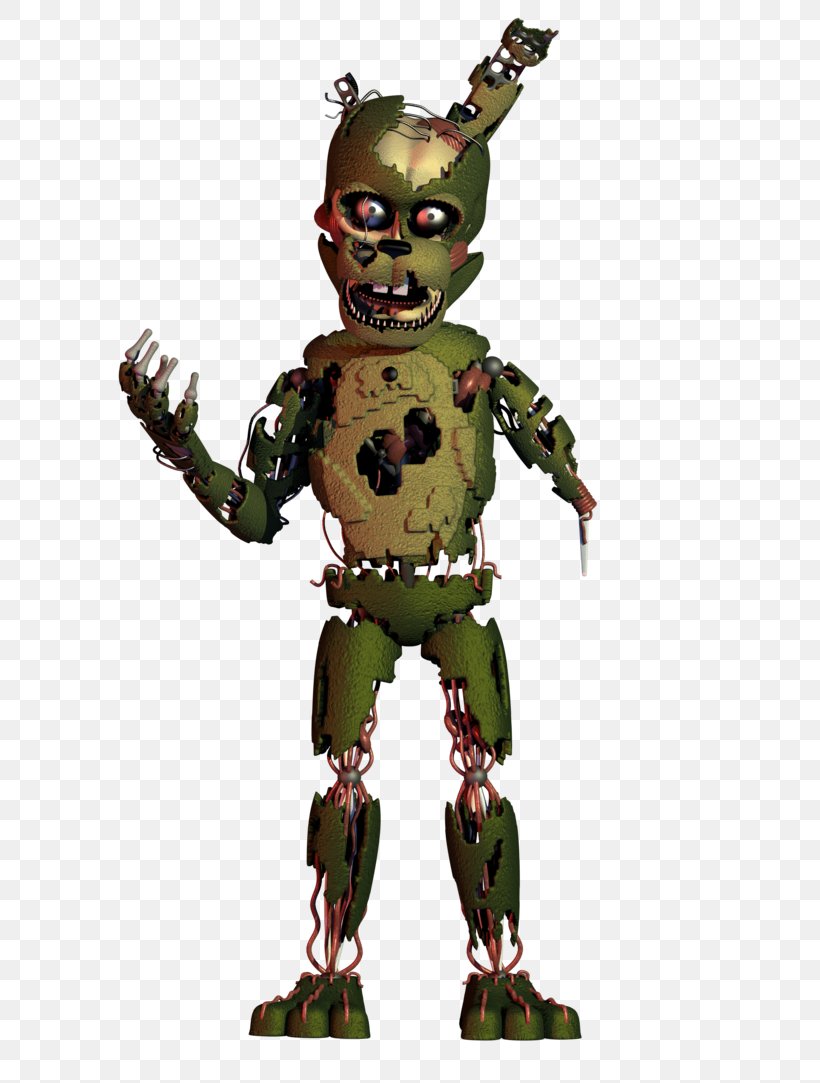 Freddy Fazbear's Pizzeria Simulator Five Nights At Freddy's 3 Jump Scare Animatronics, PNG, 738x1083px, Five Nights At Freddy S 3, Action Figure, Animatronics, Costume, Fictional Character Download Free