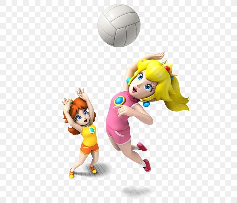 Mario & Sonic At The Olympic Games Mario Sports Mix Princess Daisy Princess Peach Mario Sports Superstars, PNG, 568x700px, Mario Sonic At The Olympic Games, Action Figure, Ball, Figurine, Football Download Free