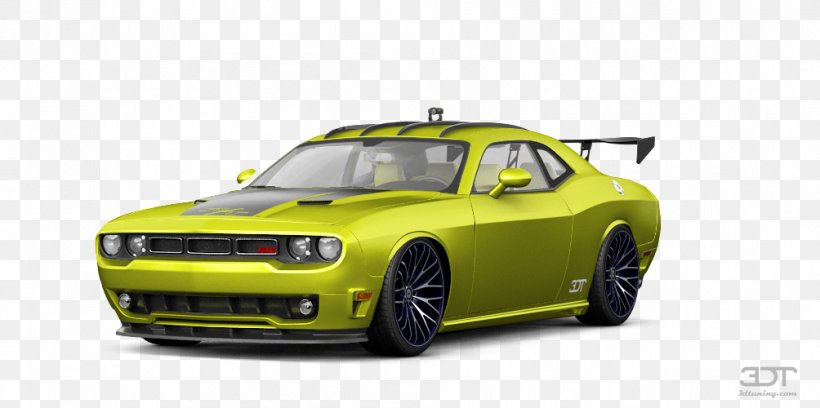 Muscle Car Sports Car Dodge Challenger, PNG, 1004x500px, Muscle Car, Automotive Design, Automotive Exterior, Brand, Car Download Free