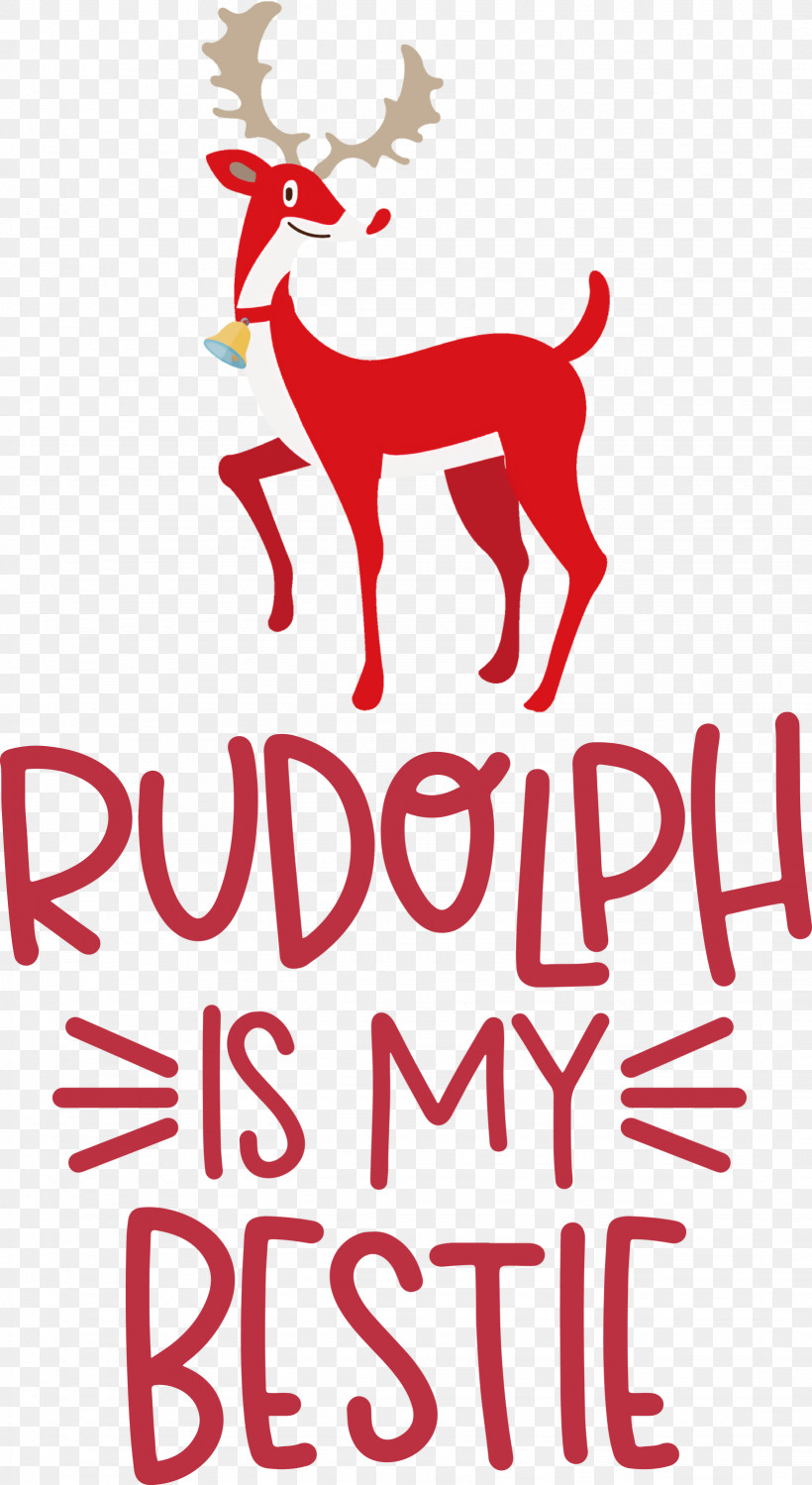 Rudolph Is My Bestie Rudolph Deer, PNG, 1641x3000px, Rudolph Is My Bestie, Christmas, Christmas Day, Christmas Decoration, Decoration Download Free