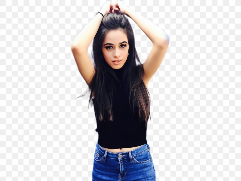 Summer Style, PNG, 2308x1732px, Camila Cabello, Arm, Black Hair, Brown Hair, Clothing Download Free