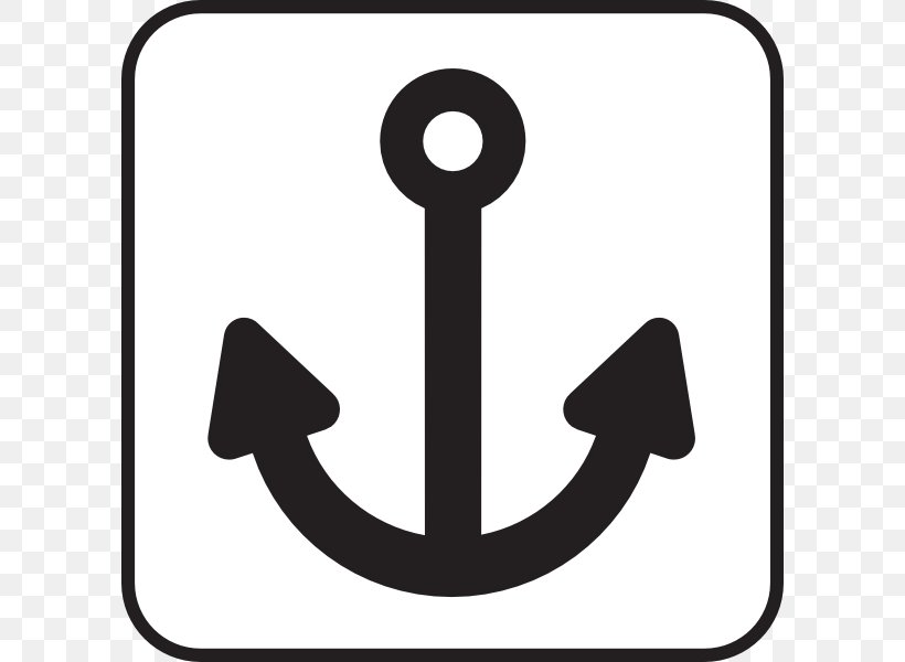 Anchor Clip Art, PNG, 600x600px, Anchor, Anchor Chain, Black And White, Chain, Drawing Download Free