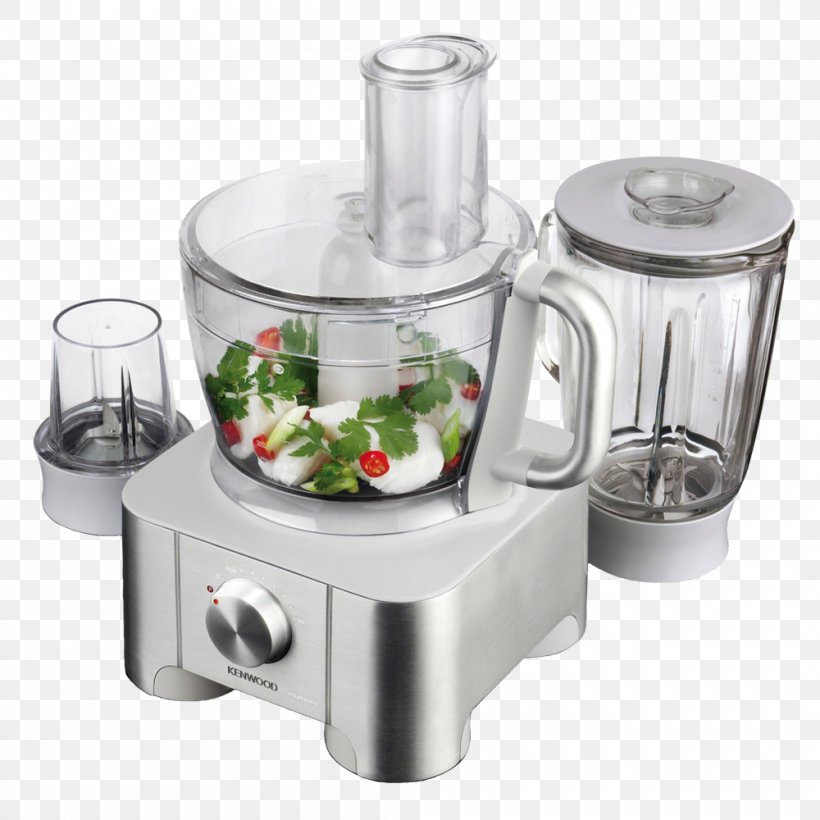Blender Food Processor Kenwood Limited Kitchen Mixer, PNG, 1000x1000px, Blender, Cookware Accessory, Electricity, Food Processor, Home Appliance Download Free