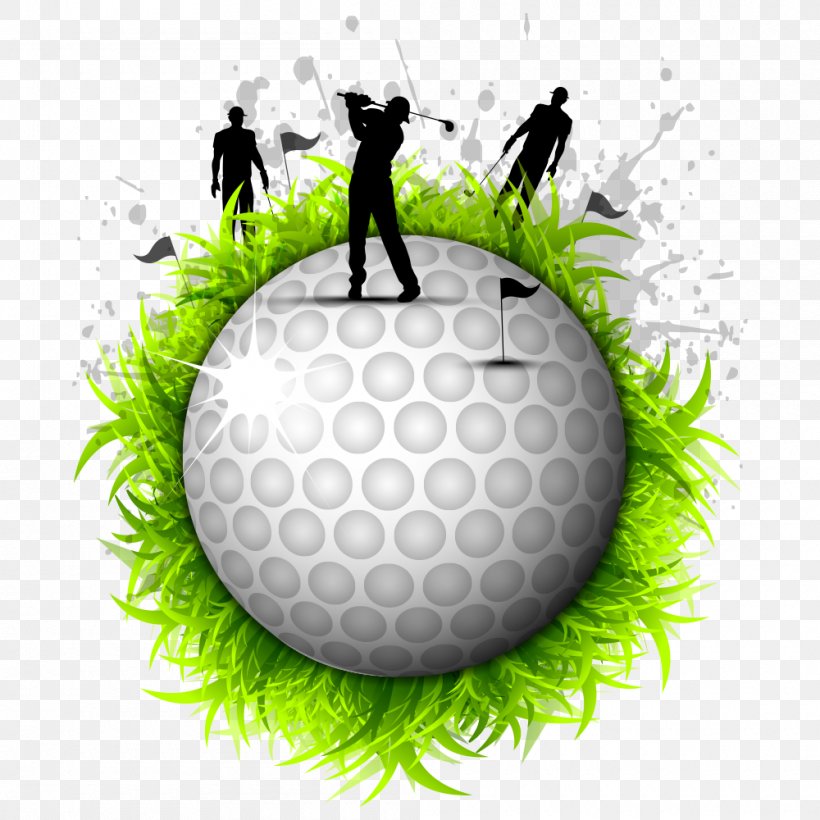 Golf Club Golf Ball Golf Course, PNG, 1000x1000px, Golf, Ball, Football, Golf Ball, Golf Club Download Free