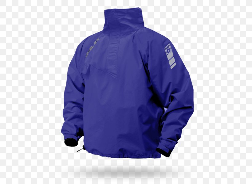 Hoodie Jacket Clothing Gore-Tex Sleeve, PNG, 500x600px, Hoodie, Blue, Bluza, Canoeing And Kayaking, Clothing Download Free
