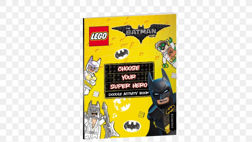 Batman Doodle Activity Book LEGO Superhero, PNG, 2232x1257px, Batman, Batman Begins, Book, Comics, Film Download Free