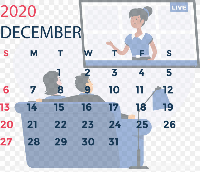December 2020 Printable Calendar December 2020 Calendar, PNG, 3000x2583px, December 2020 Printable Calendar, Area, Calendar System, December 2020 Calendar, Line Download Free