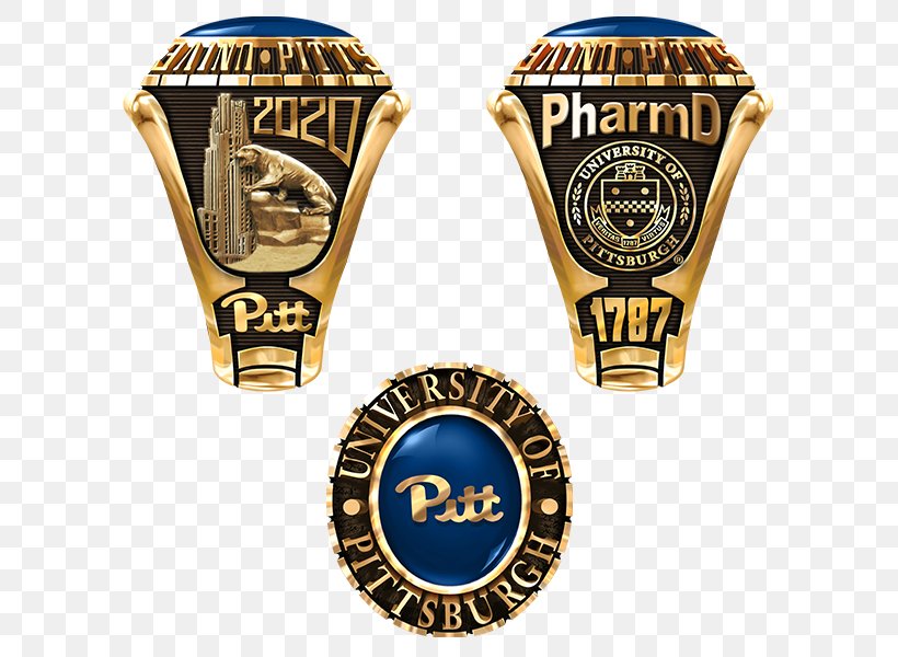 University Of Pittsburgh School Of Medicine Class Ring Graduation Ceremony, PNG, 600x600px, University Of Pittsburgh, Badge, Brand, Championship, Class Ring Download Free