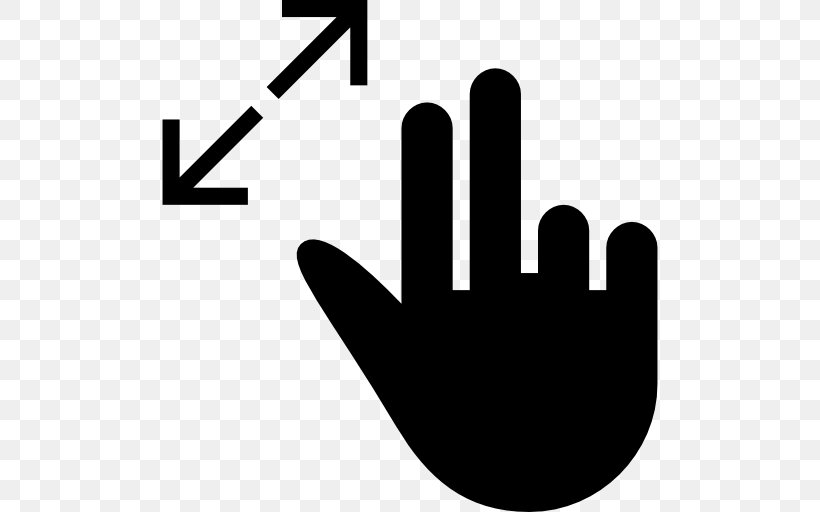 Finger Logo Symbol Gesture, PNG, 512x512px, Finger, Black And White, Brand, Digit, Gesture Download Free