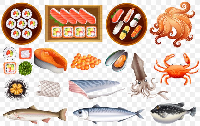 Japanese Cuisine Sushi Onigiri Squid As Food Seafood, PNG, 1000x635px, Japanese Cuisine, Cook, Cooking, Cuisine, Fast Food Download Free