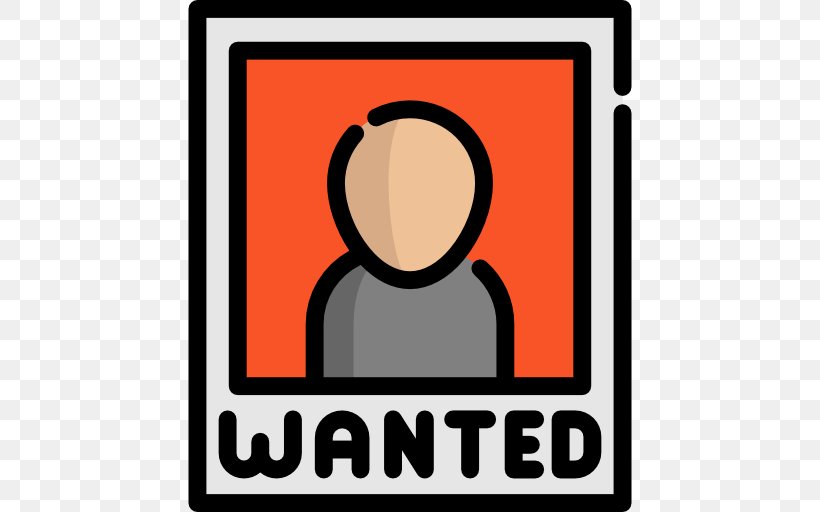 Wanted, PNG, 512x512px, Police, Area, Brand, Human Behavior, Logo Download Free