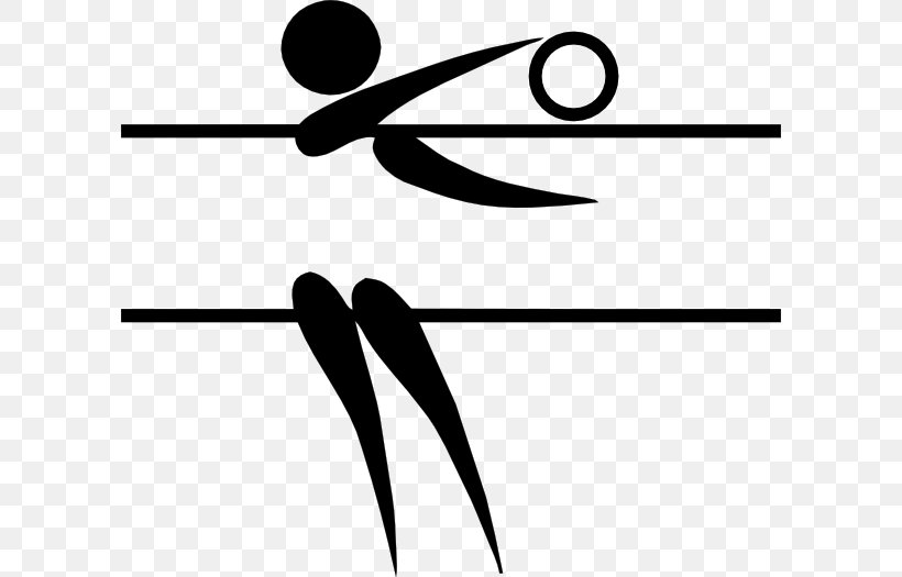 2016 Summer Olympics Volleyball At The Summer Olympics Clip Art, PNG, 600x525px, Volleyball, Area, Artwork, Beach Volleyball, Black Download Free
