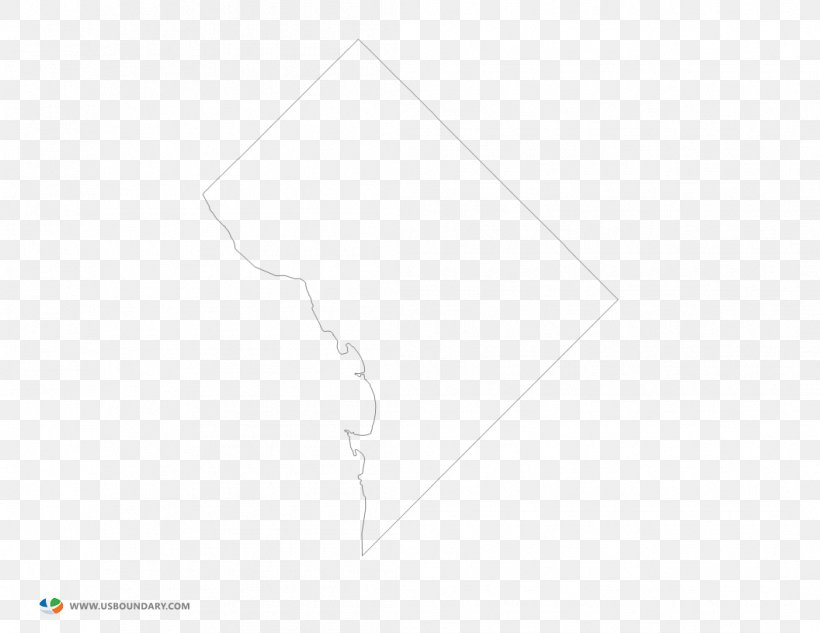 Blank Map Outline Of Washington, D.C. Clip Art, PNG, 1056x816px, Blank Map, Brand, Computer, Diagram, District Of Columbia Download Free