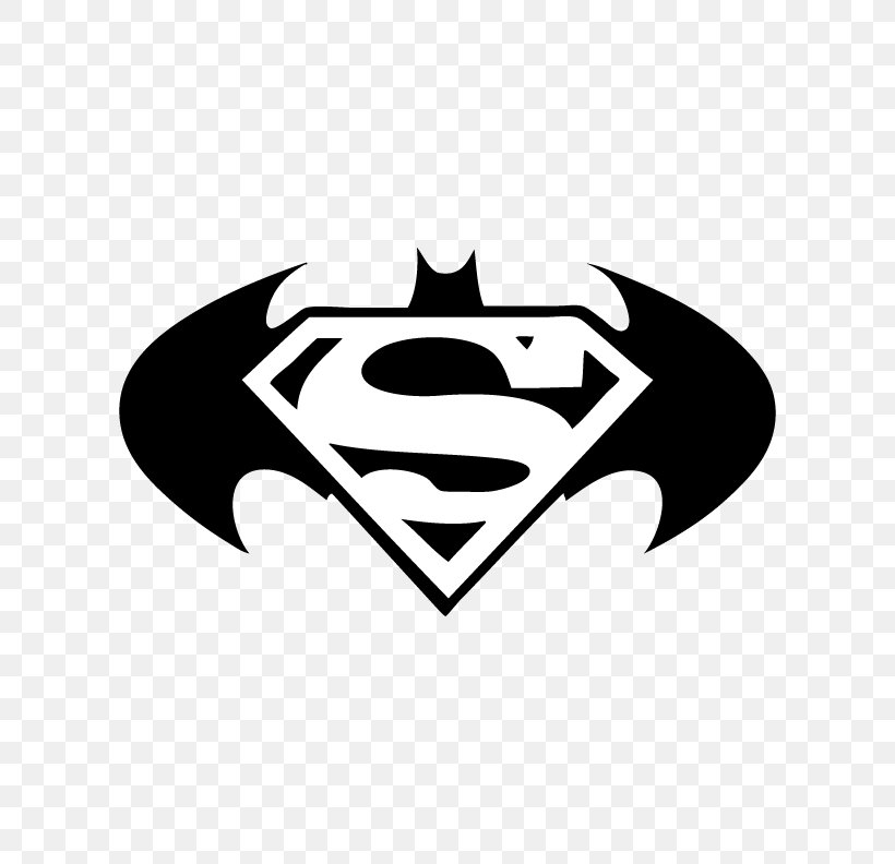 Clark Kent Superman/Batman Superman Logo Decal, PNG, 612x792px, Clark Kent, Batman, Batman V Superman Dawn Of Justice, Batsignal, Black Download Free