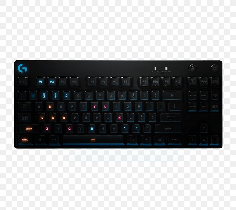 Computer Keyboard Logitech Laptop Touchpad Gaming Keypad, PNG, 730x730px, Computer Keyboard, Clevo, Computer Component, Electronic Device, Electronic Instrument Download Free