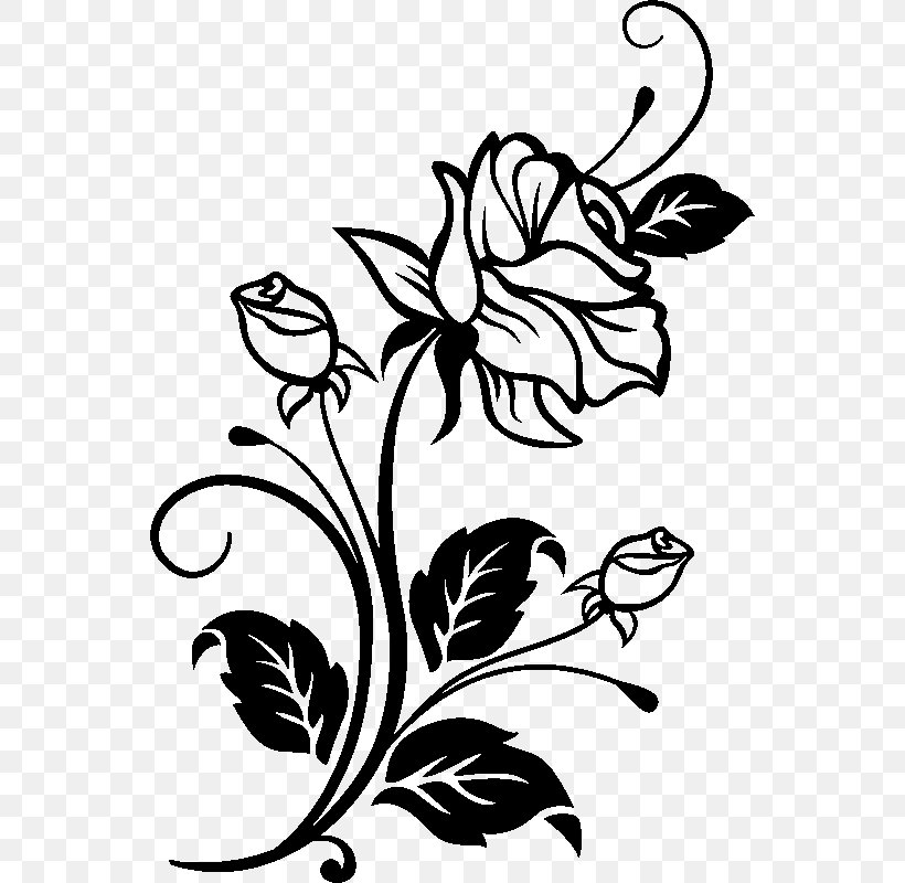 Drawing Rose Cdr Clip Art, PNG, 800x800px, Drawing, Artwork, Black And White, Branch, Butterfly Download Free