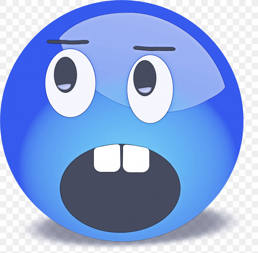 Emoticon, PNG, 3000x2946px, Blue, Ball, Cartoon, Electric Blue, Emoticon Download Free