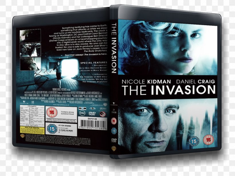 Oliver Hirschbiegel The Invasion Blu-ray Disc DVD Poster, PNG, 1023x768px, Invasion, Advertising, Bluray Disc, Brand, Display Advertising Download Free
