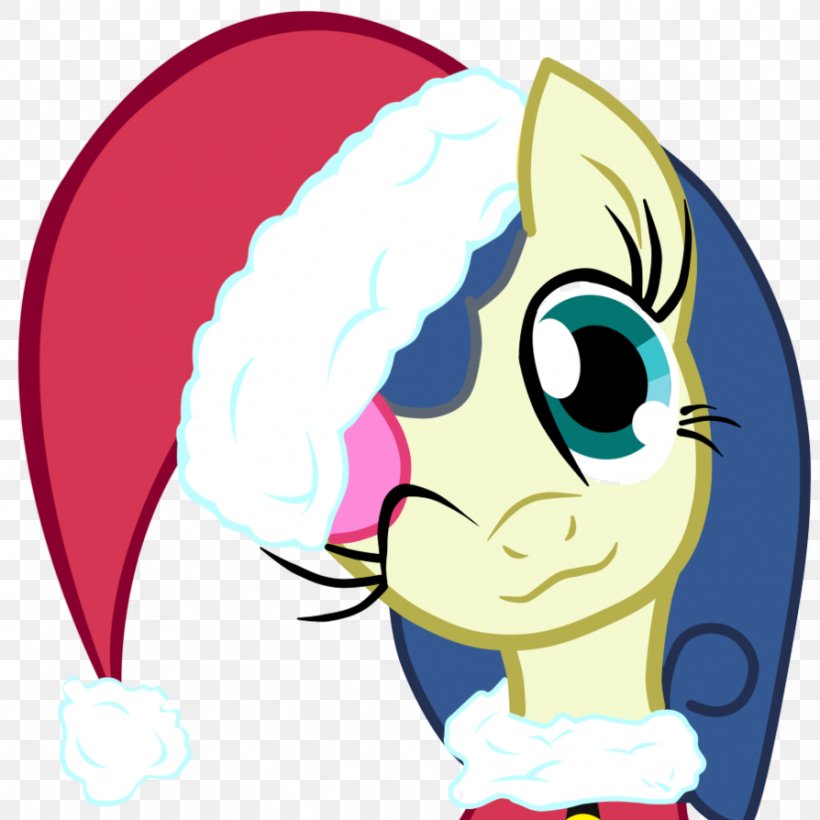 Pony Derpy Hooves Santa Claus Rarity Christmas, PNG, 894x894px, Watercolor, Cartoon, Flower, Frame, Heart Download Free