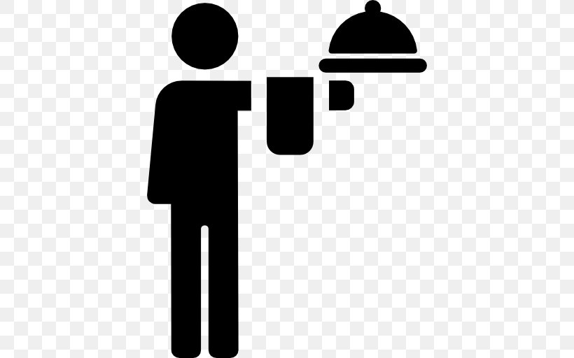 Waiter Hotel Clip Art, PNG, 512x512px, Waiter, Black, Black And White, Brand, Child Download Free