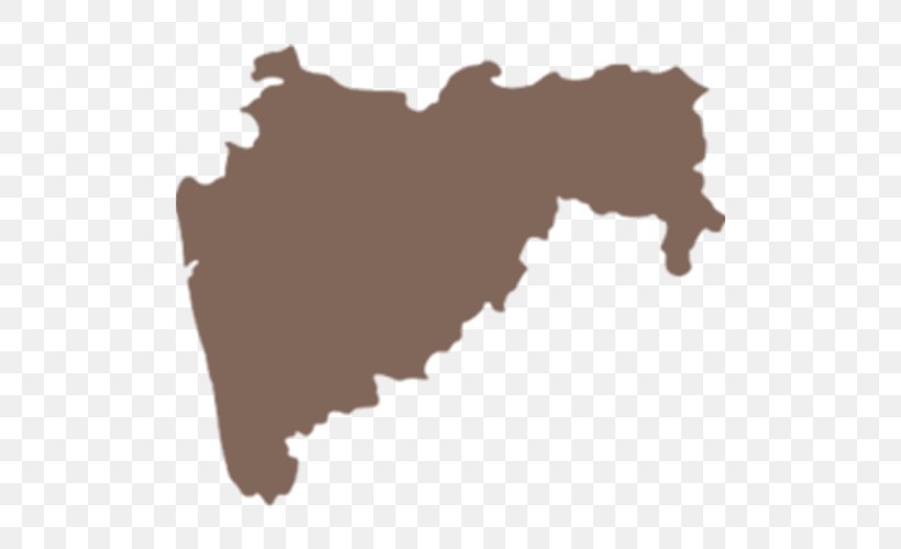 Maharashtra Blank Map, PNG, 500x500px, Maharashtra, Black And White, Blank Map, Istock, Map Download Free