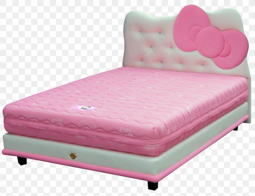Hello Kitty Springbed Surabaya Mattress Pillow, PNG, 865x665px, Hello Kitty, Bed, Bed Frame, Comfort, Couch Download Free