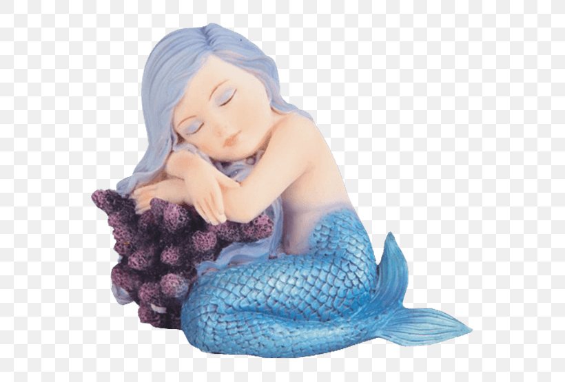 Mermaid Figurine Statue Merman Polyresin, PNG, 555x555px, Mermaid, Blue, Child, Collectable, Fairy Download Free