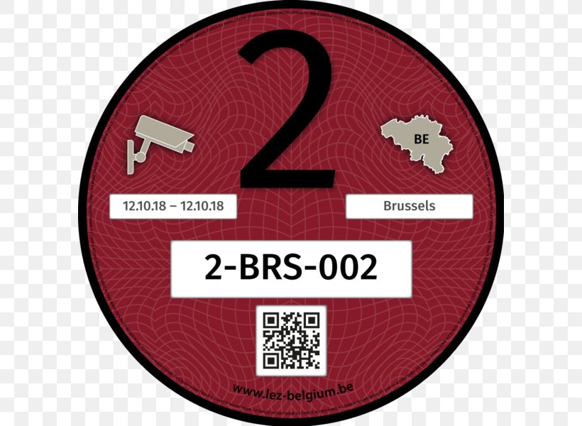 Belgium Low-emission Zone Sticker Ekologická Plaketa Vehicle, PNG, 600x600px, Belgium, Brand, Fahrverbot, Information, Label Download Free