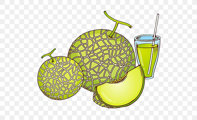 Hami Melon Cantaloupe, PNG, 600x499px, Hami Melon, Cantaloupe, Cartoon, Coconut Water, Food Download Free