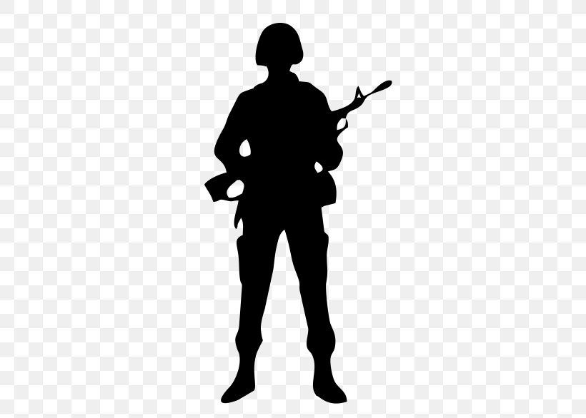 Soldier Silhouette Military Clip Art, PNG, 700x586px, Soldier, Army, Art, Black And White, Document Download Free