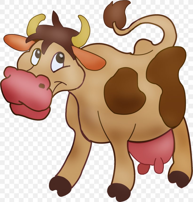 Cattle Cartoon Animation Clip Art, PNG, 1585x1658px, Cattle, Animation, Carnivoran, Cartoon, Cat Like Mammal Download Free